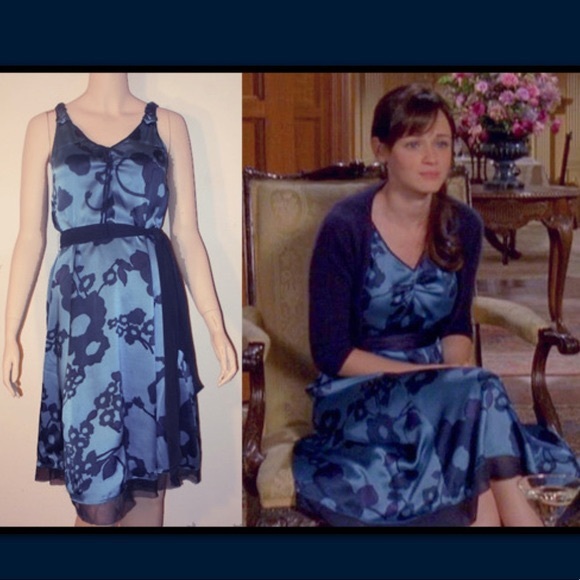 ASO Rory Gilmore Rare Marc by Marc Jacobs Rose Pop Silk Dress - Picture 1 of 11